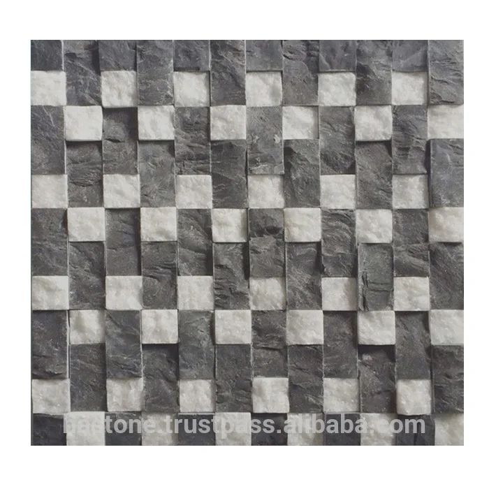Wholesale High Quality Black And White Marble Stone Panel from Vietnam Best Supplier Contact us for Best Price