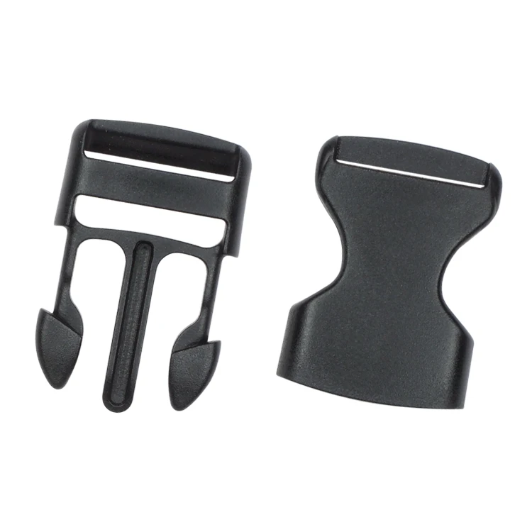 Streamline Plastic Side Release Buckle Single Side Adjustable Backpack Strap Plastic Buckle SSR/S50/S51