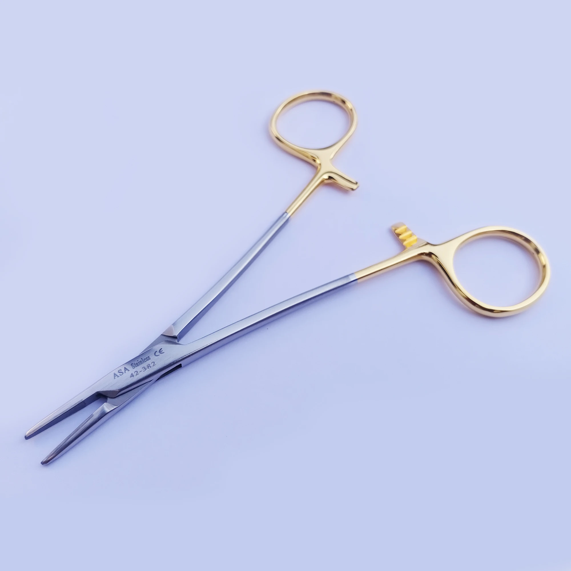 Stainless steel needle holder custom made less price halsey needle holder