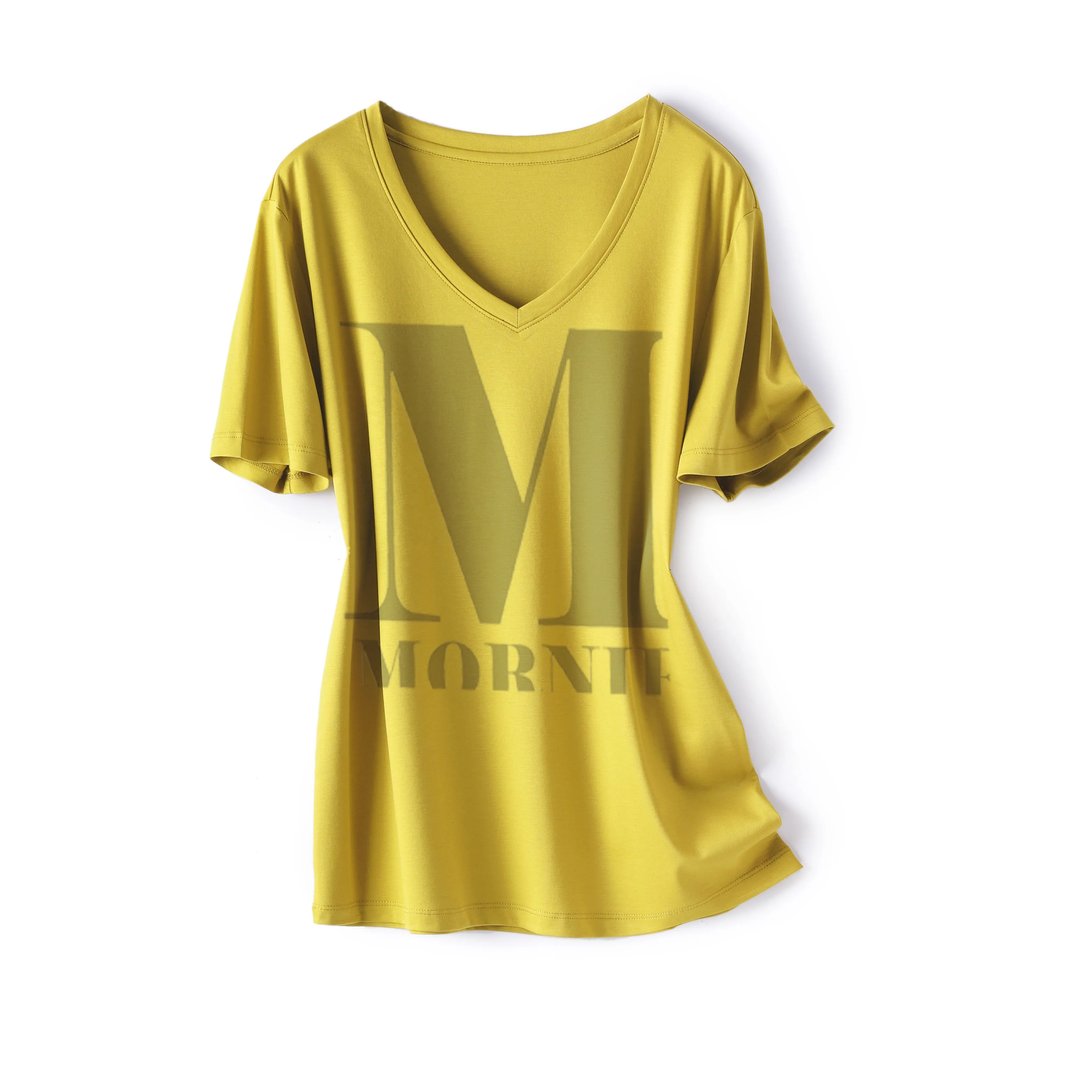 
2021 manufacturers direct sales high quality loose real silk T-shirt for women 1 buyer 