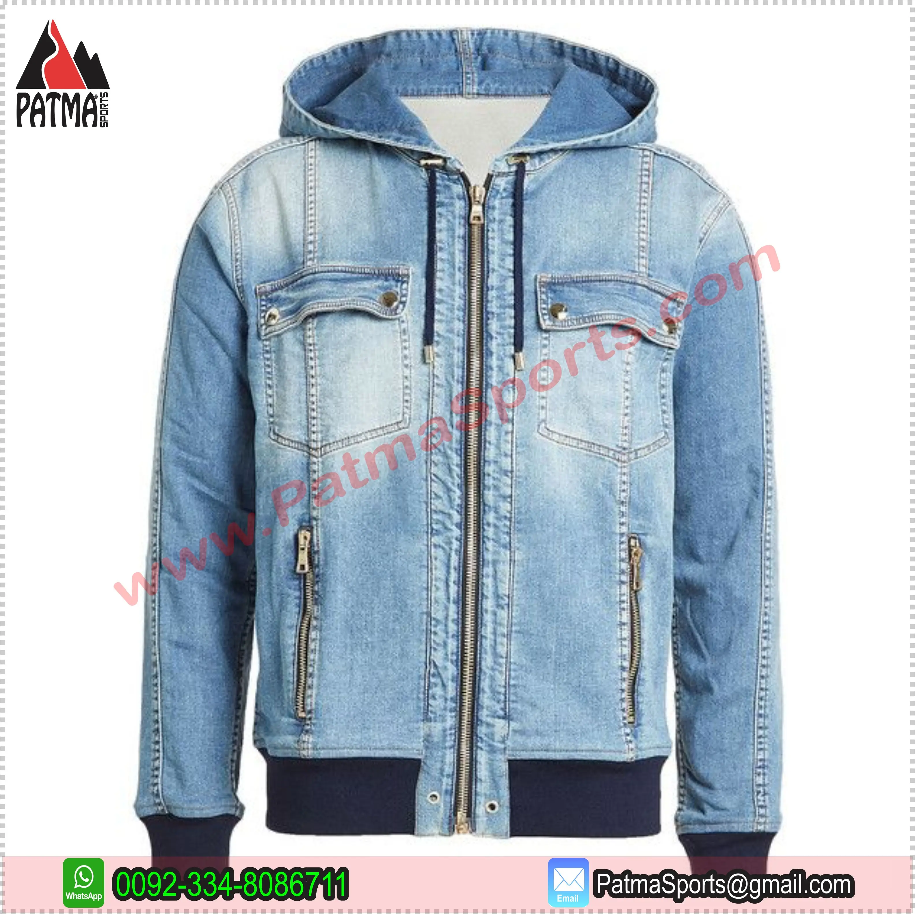 Custom Made Denim Jeans  Street Wears Supplier Denim Jackets Jean Jacket Pakistan Suppliers Denim Cotton Fabric Trending