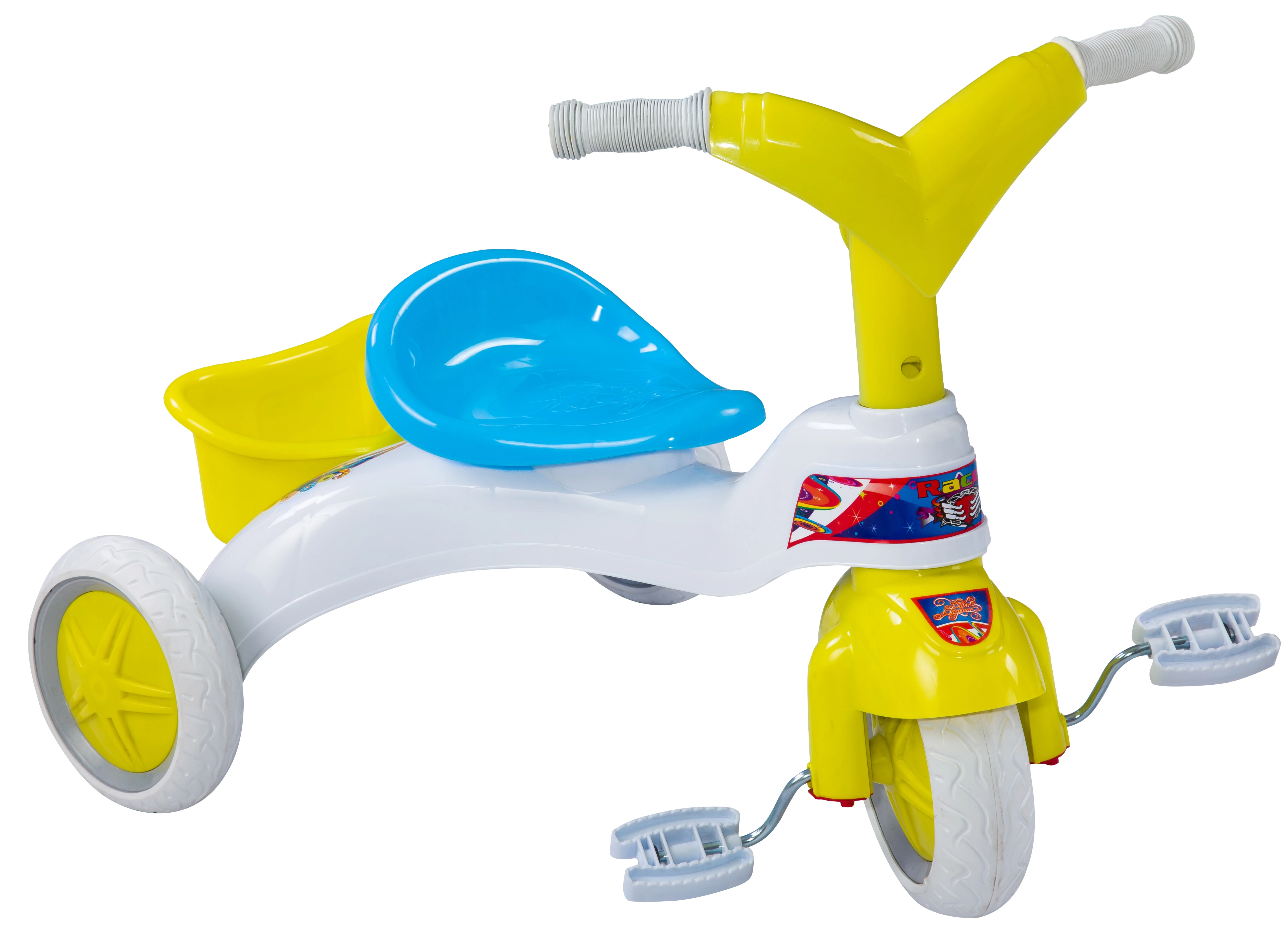Plastic Tricycle for Kids Baby Child 2-5 Years Bike For Home Slient Soft Wheels Ride On Bike Easy Asseble New Trendy Model