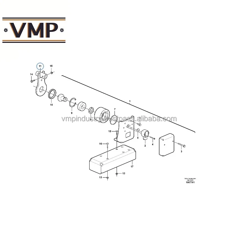 VOE15089815  - Axle for A25G, A30G, A30C, A30F, A35F FS, A40F, A35G, A35F, A40G, A45G FS, A60H, A25F  Articulated Haulers - VMP