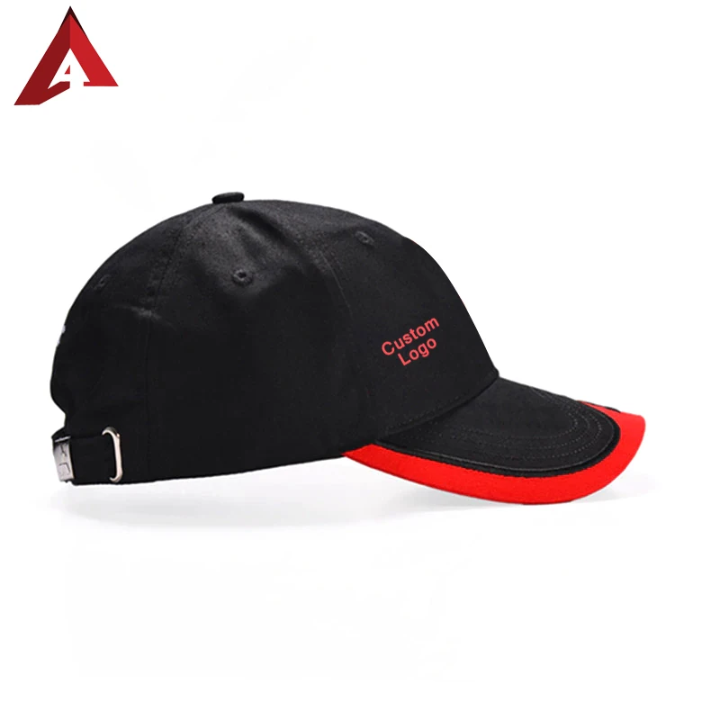 structured Bear Embroidery Baseball Cap a Frame Hat with Custom Logo with Good Quality Good
