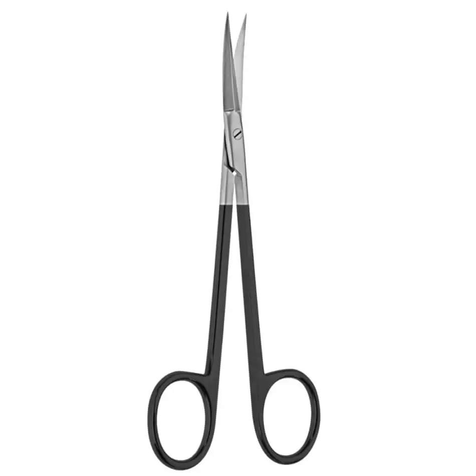 Tebbetts Delicate Serrated Supercut Dissecting Scissors, 5.75' (13.5cm), Curved