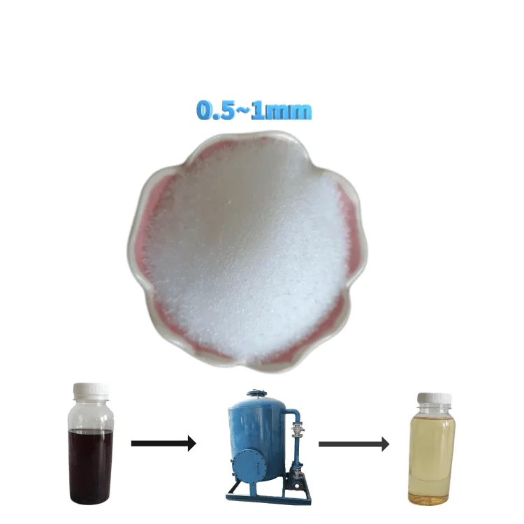 color remove diesel oil purification silica gel granules
