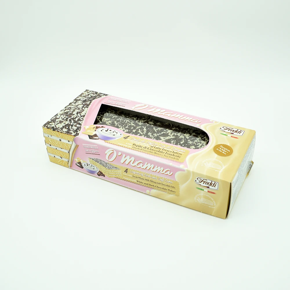  High quality Made in Italy Soft Layer cake O MAMMA stracciatella - box 300g as an informal