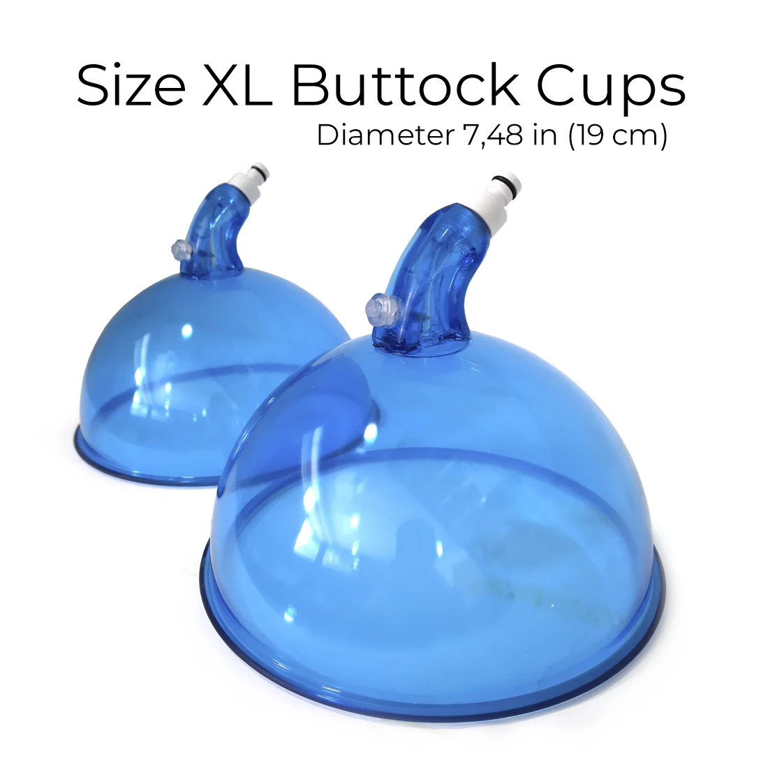 Top Quality XL Buttocks Enhancement Vacuum Therapy Cups Colombian Lifting Worldwide Free Shipping