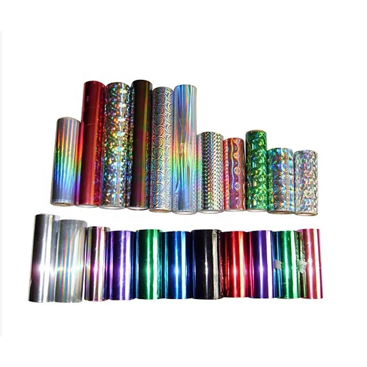 Hologram Toner Reactive Hot Stamp Plastic Foil