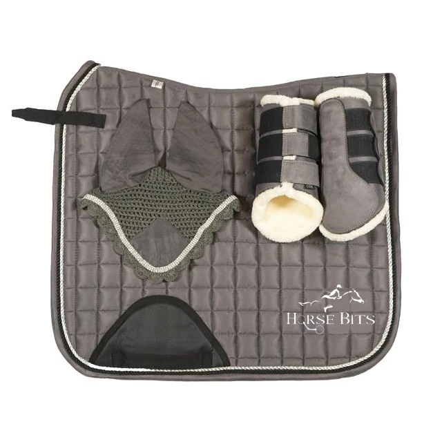 Equestrian saddle pad sets, English saddle pad sets, Custom saddle pad sets /different color saddle pad sets