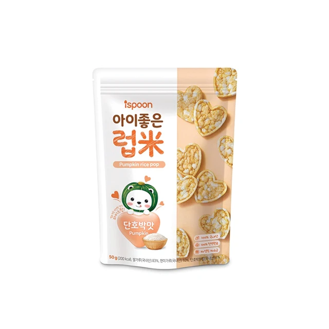  Корейское производство ispoon Baby Grain закуска 100% органические ингредиенты рисовая детское