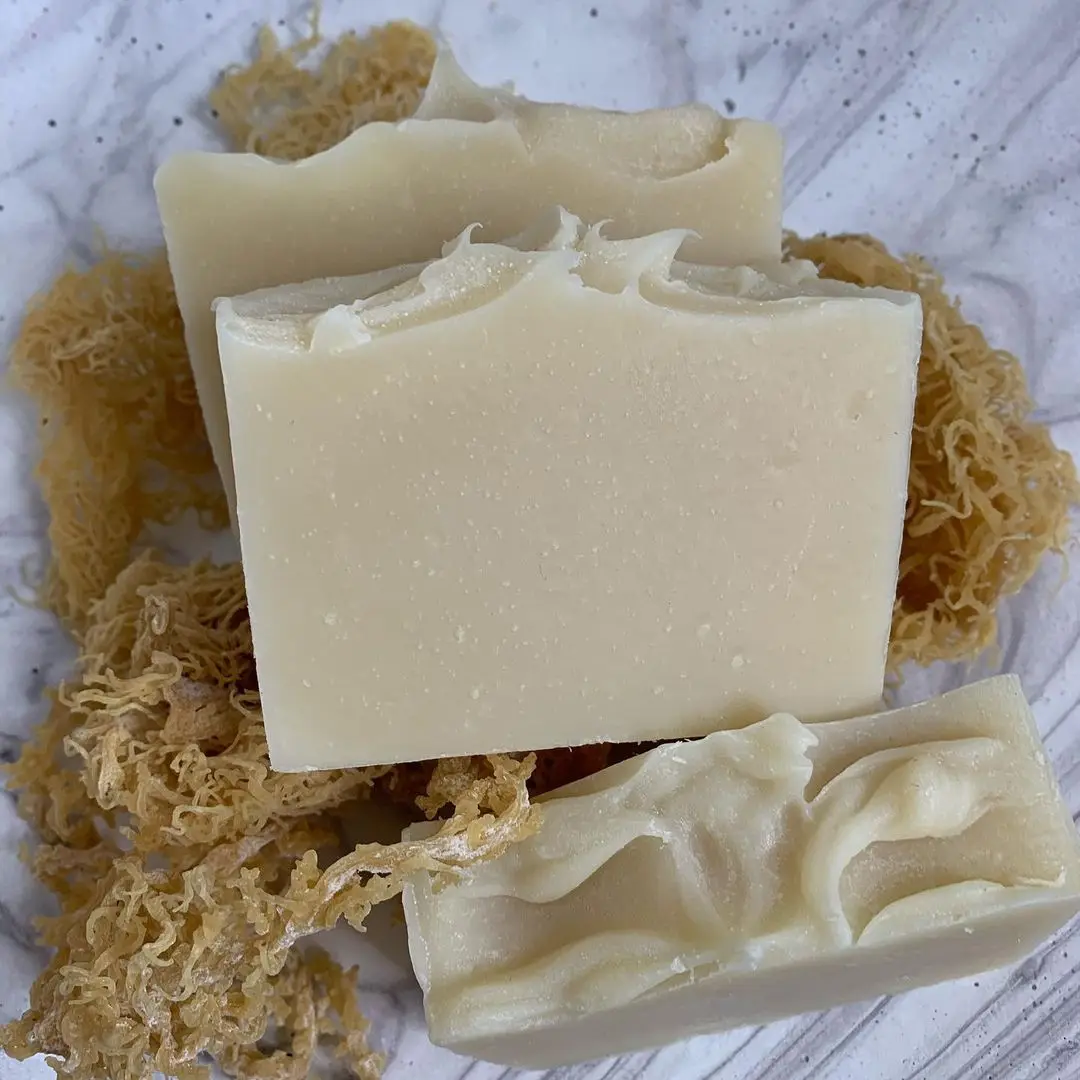 100% SKIN SCARE SEAMOSS SOAP HANDMADE SOAP NATURAL HIGH QUALITY FROM VIETNAM
