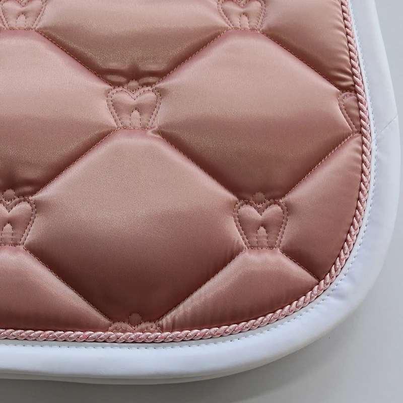 Different Design Custom Made Saddle Pads Anti-Slip Horse Riding Horse saddle pad matching sets with high quality