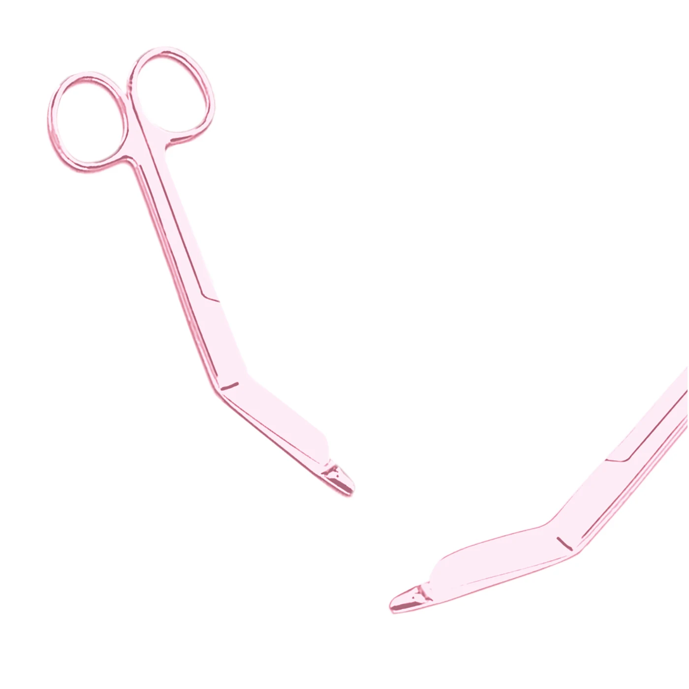 Surgical Instruments Bandage Scissor For Cutting Gauze, Tape, Clothing, Bandages, And Other Materials  cheap wholesale medical