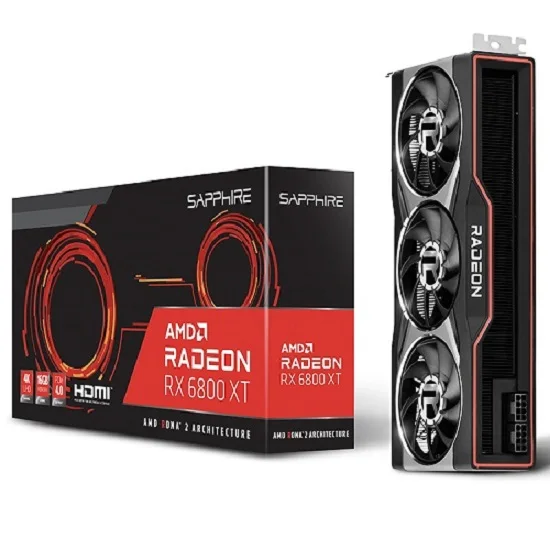 Сапфир Am-d Radeo-n Rx 6800 Xt 16 Гб игровая видеокарта с 256-bit Gddr6