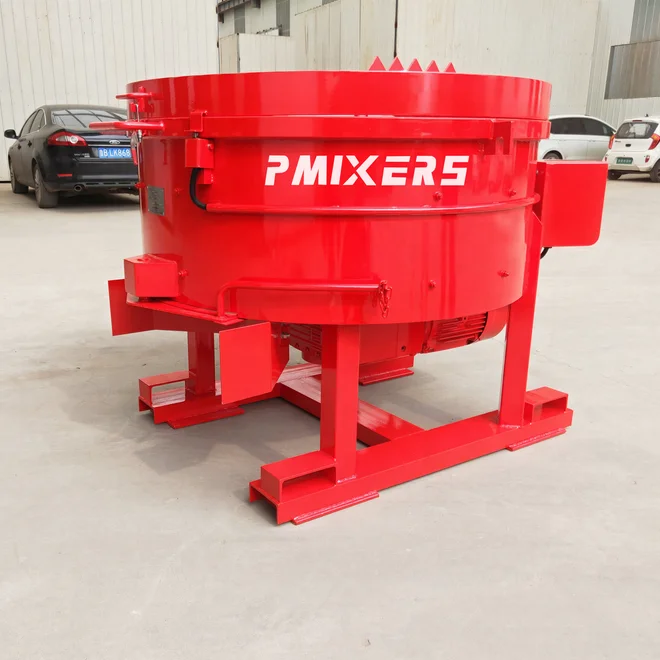 Portable Concrete Mixer Machine applies to refractory castable materials