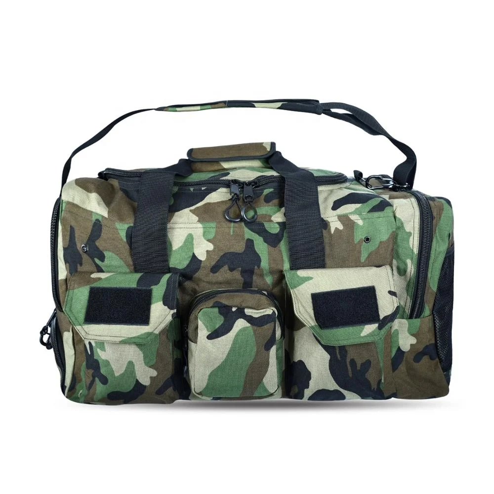 High capacity carrying 1000D cordura duffel gym bags