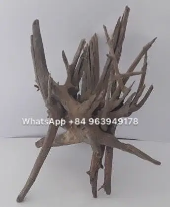 Ландшафтный дизайн аквариума с корягами из натуральной коряги WhatsApp + 84 963 949 178
