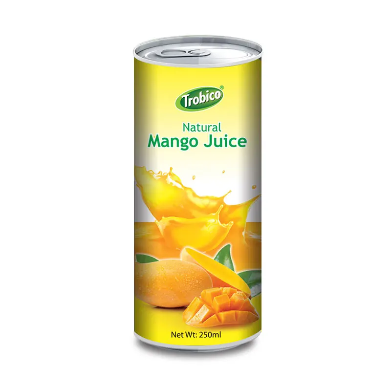 
Supplier Mango Fruit Juice 250ml alu can from VietNam 