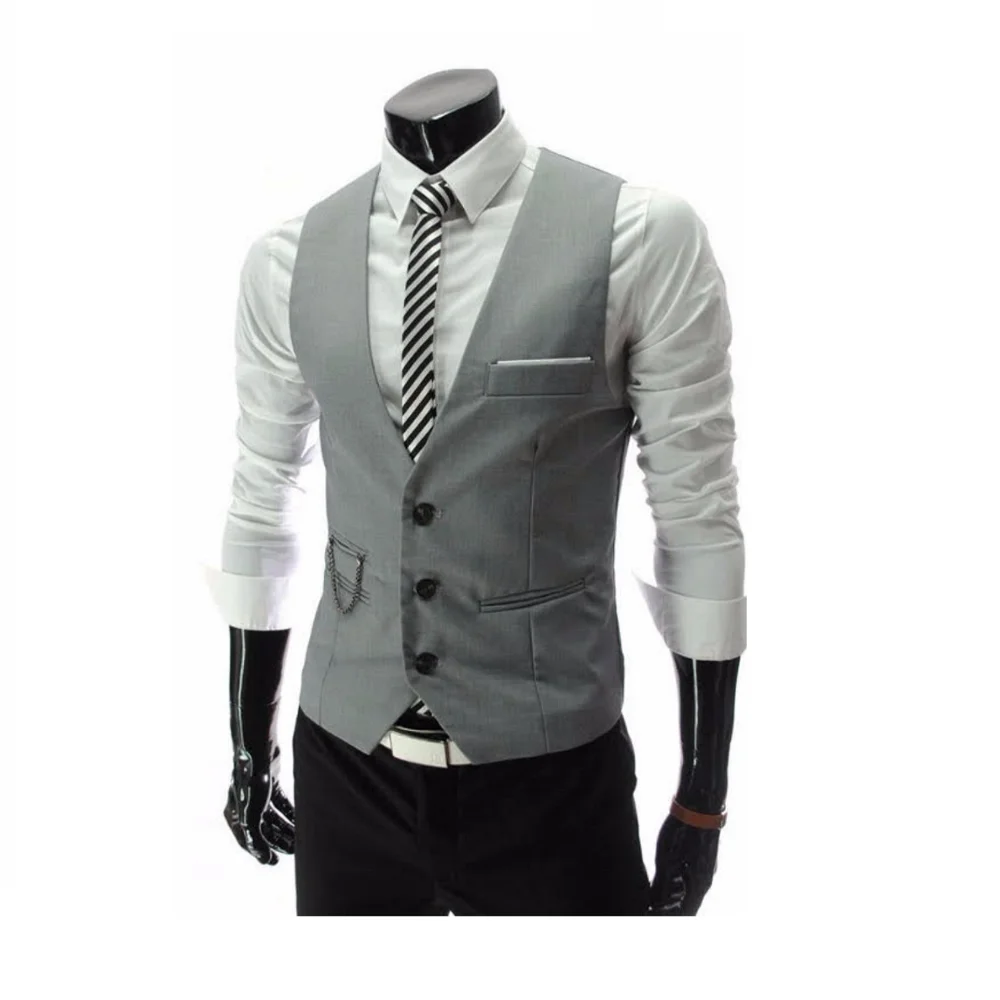 
2021 New Design Customized Fashion Style Slim Formal Waistcoat Wedding Suit Vest For Men (Whatsapp: Ms Hang: +84 975617125) 