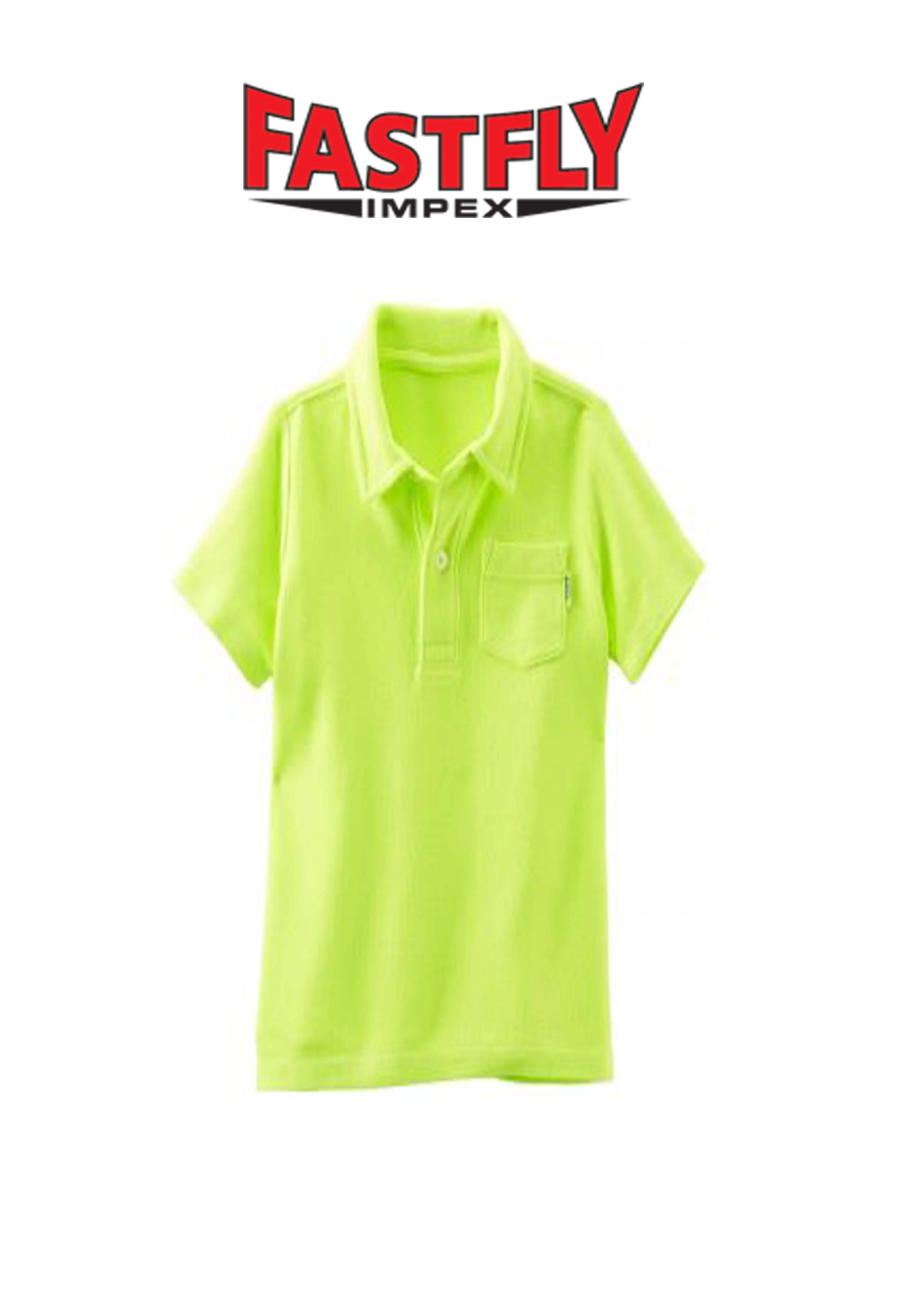custom Best quality 100% cotton logo printing kids polo t