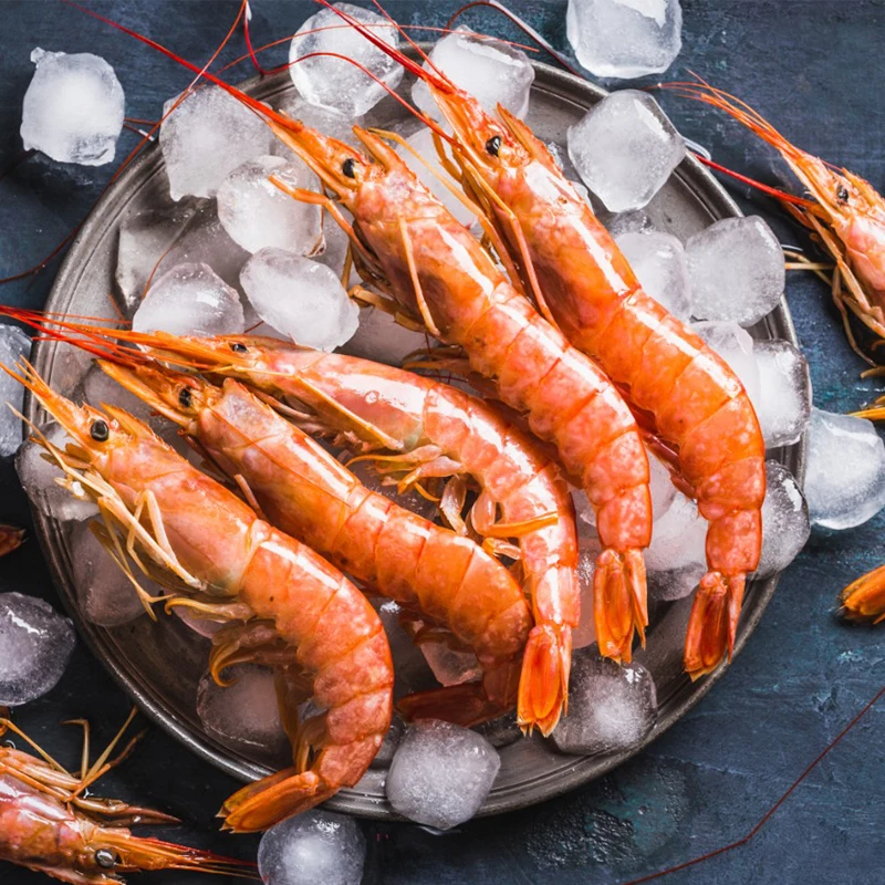 
ARGENTINE Frozen seafood WILD Red Shrimp 
