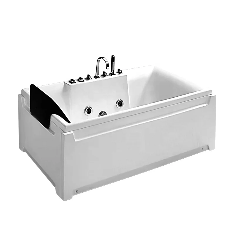 Good price New Type Top Sale Popular Bathroom Hotel Whirlpool Bathtub Acrylic Water Massage Bath Tub