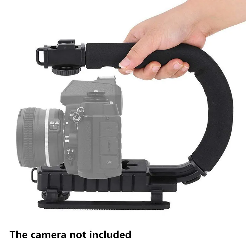 Censreal photographic equipment U/C shape Portable DV Stabilizer for DSLR camera and smartphone