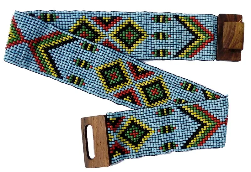 Бисером ремни оптом Индия бисер стрейч бисером BLT-218