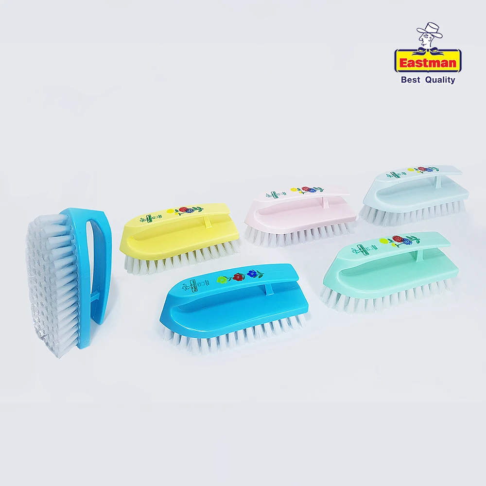 
Household Brush Eastman Iron Shape For Skirt Cleaning Brush Colorful Handle Good For Jeans From Thailand 