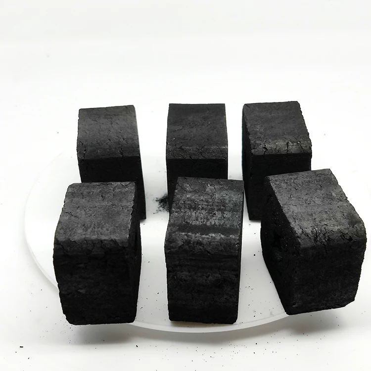 
Factory supply Wholesale Shisha Coal Factory Price High Quality 100% Bamboo Charcoal For Hookah Size 38X25mm 