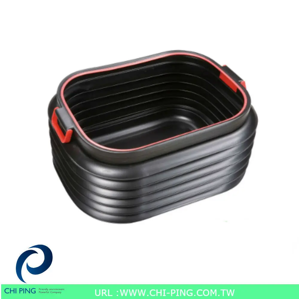 pp outdoor bin plastic storage bins and folding storage organizer with retractable bin