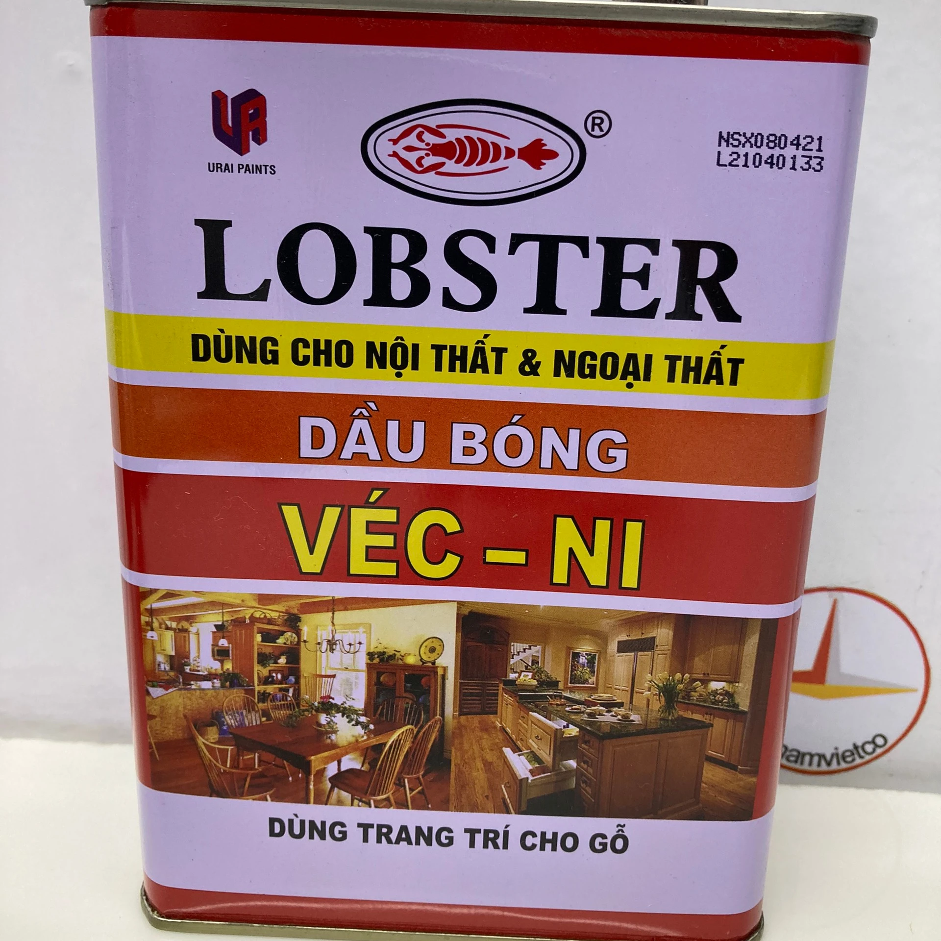 Лучший глянцевый лак Vecny для дерева из Вьетнама