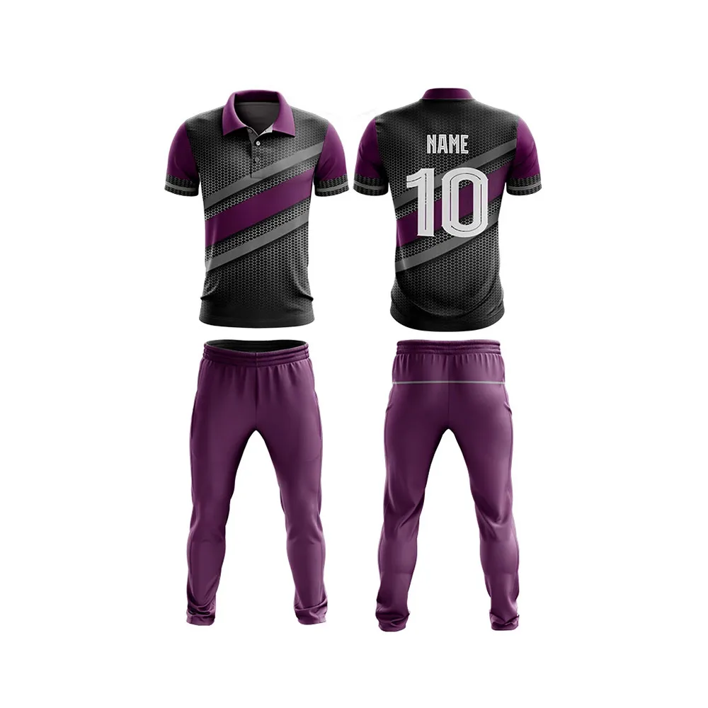 Изготовленная на заказ форма для крикета/новейший профессиональный дизайн спортивная крикета/форма крикета с сублимационной