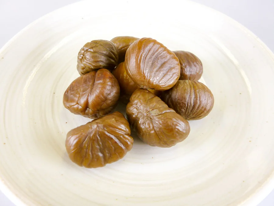 Tasty Peeled Chestnuts 50gx6 bundle package