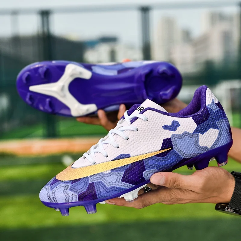 Sports High Ankle Football Boots Shoe Outdoor/Indoor Soccer Shoes Niking Football Cleats Soccer Shoes Boys Chaussure De Football