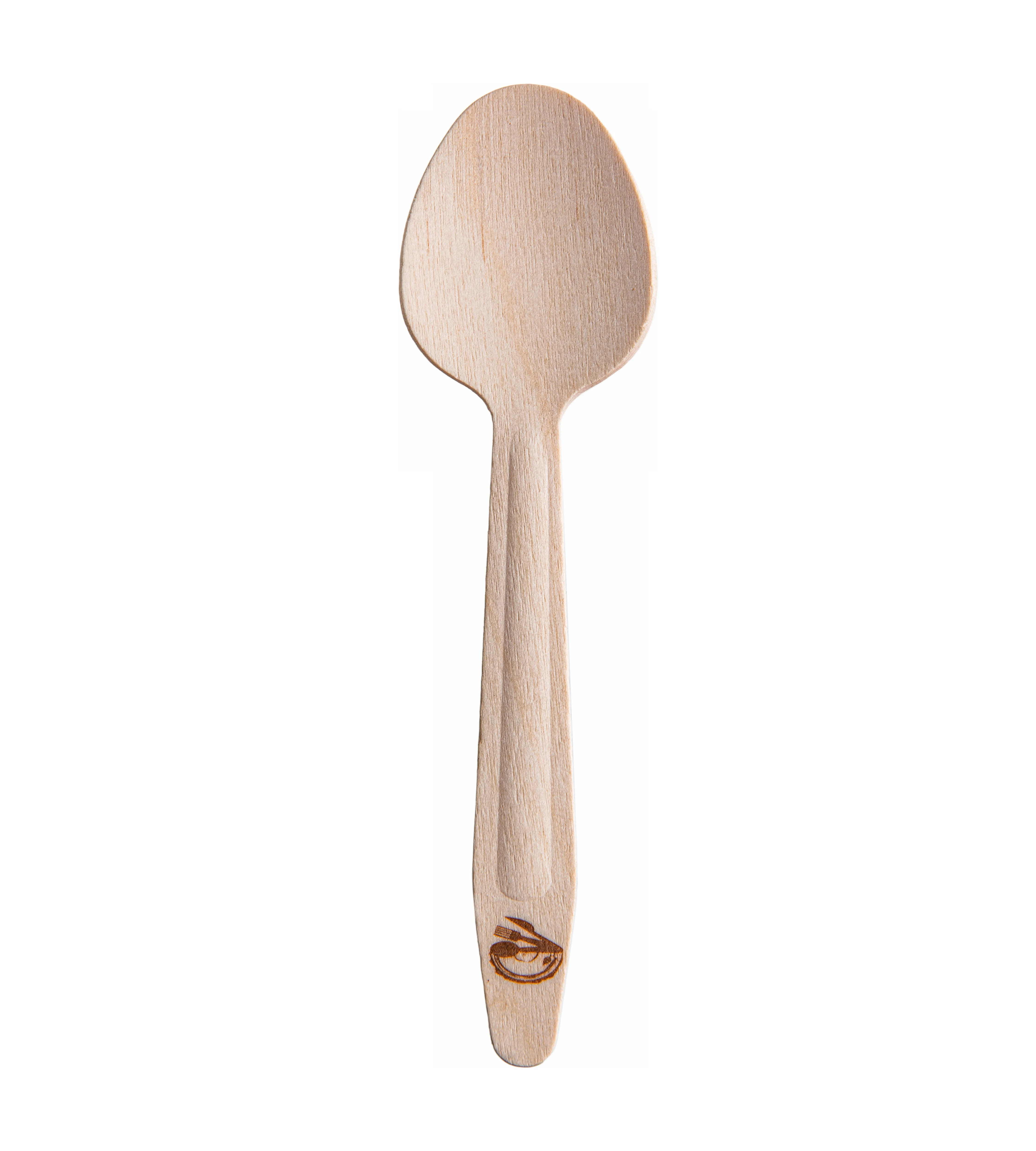 Disposable Wooden Cutlery Set 3+1 Spoon Fork Knife Napkin 165 mm 100% Natural Birchwood Biodegradable Wooden Disposable Cutlery