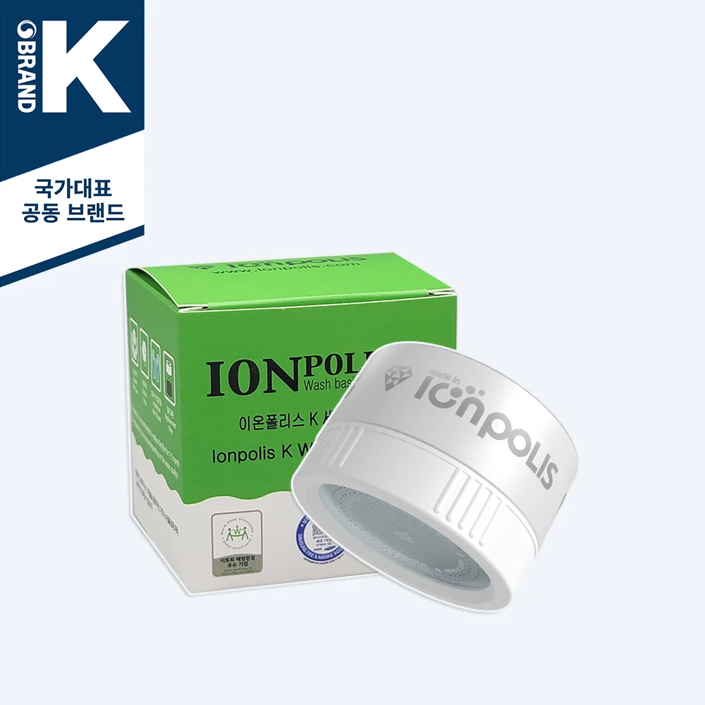 Оптовая Продажа Модные Корея модные ionpolis умывальник 5-ти ступенчатый фильтр комплект K-для достойной душевой и прачечная фильтры для очистки воды
