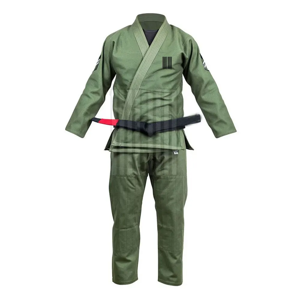 Custom 100% cotton Pre-shrunk bjj gi brazilian jiu jitsu gi pearl weave cotton fabric bjj kimono