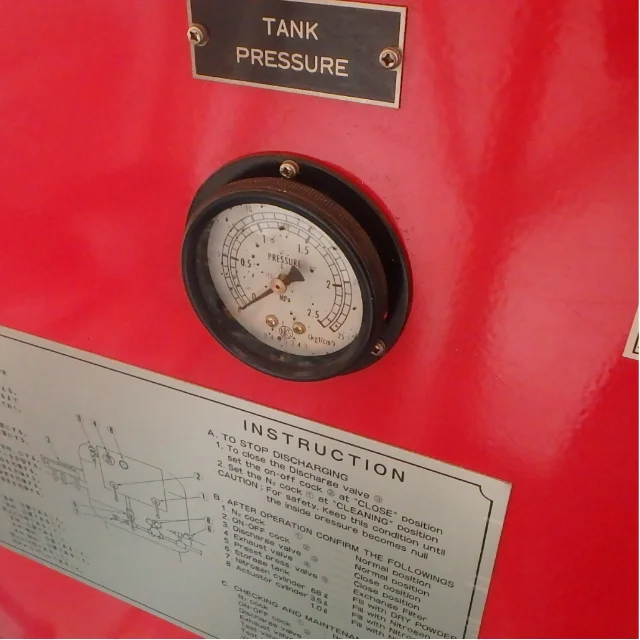 
Fixed Fire Extinguishing Powder System for Pre-Shipment Inspection 