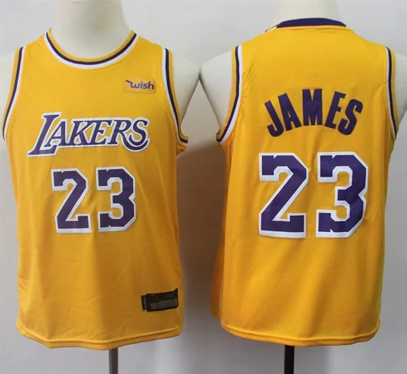 
Новинка 2021, детская одежда для баскетбола LA laker city edition #23 Джеймс 24 Кобе бртант, баскетбольная майка для детей 