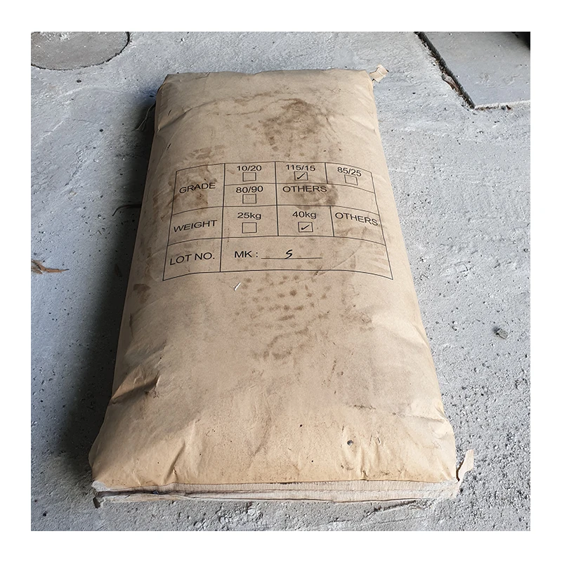 Best Selling High Grade Raw Material Pure Blown Grade Oxidized Bitumen 115/15 (40kg) Made In Malaysia