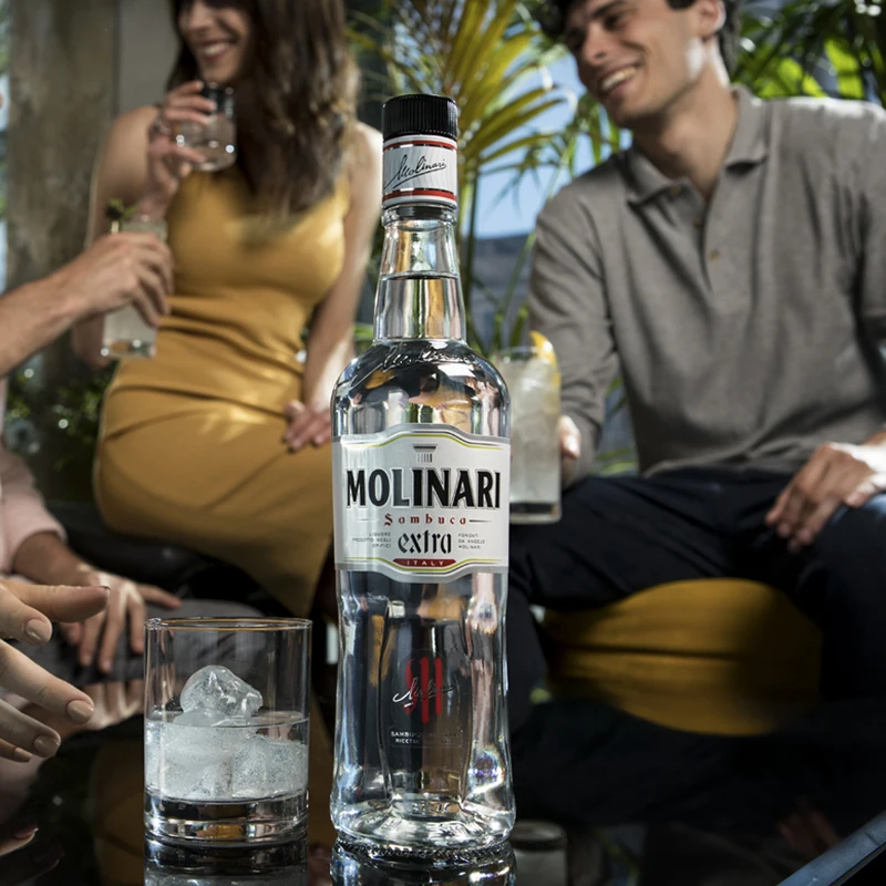 High Quality MOLINARI EXTRA SAMBUCA liqueur 100 cl for export