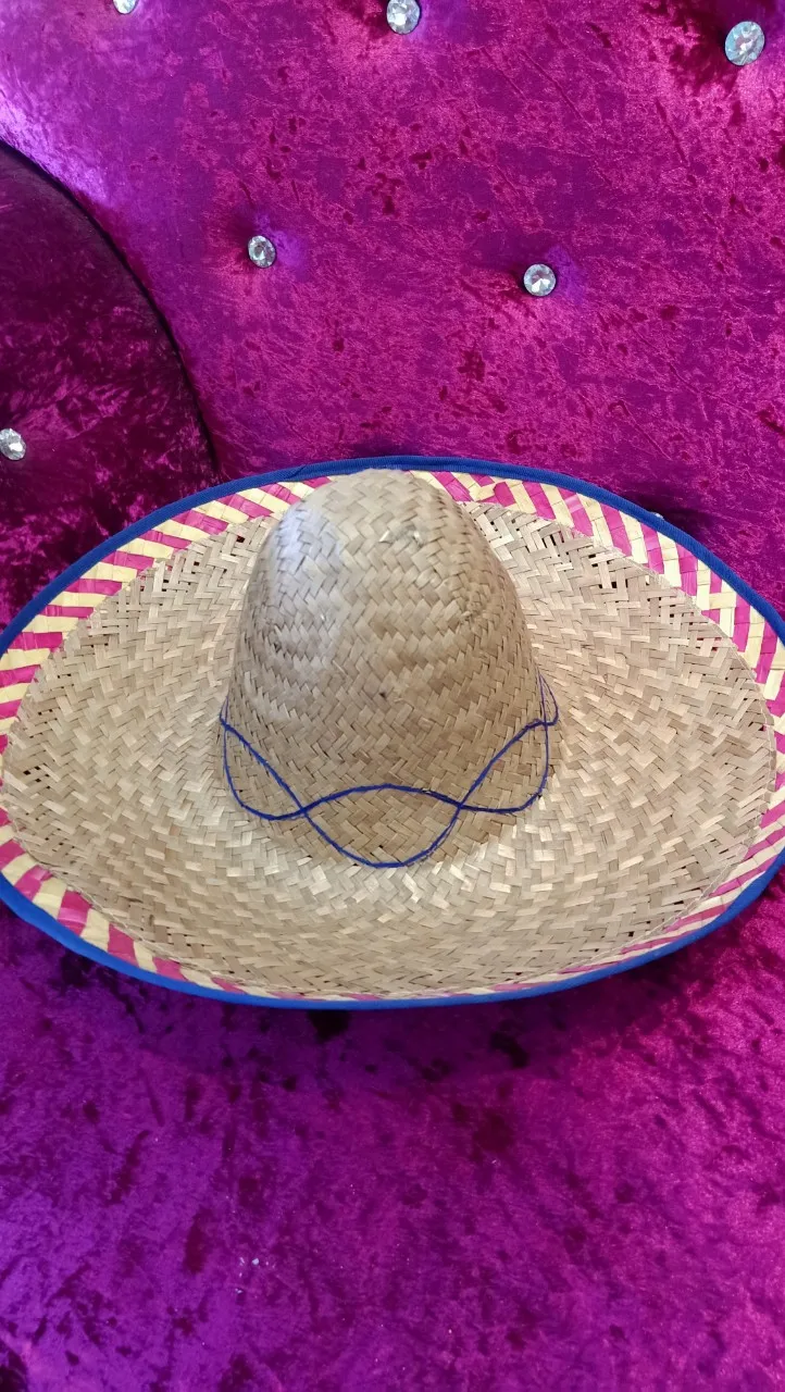 
Wholesale mexican straw hat summer outdoor sun beach straw hats 