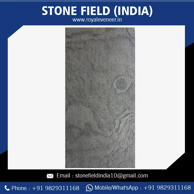 Best Custom Decorative Wall Panels Normal Opaque Steel Grey Stone Veneer Sheets Manufacturer Indian Supplier