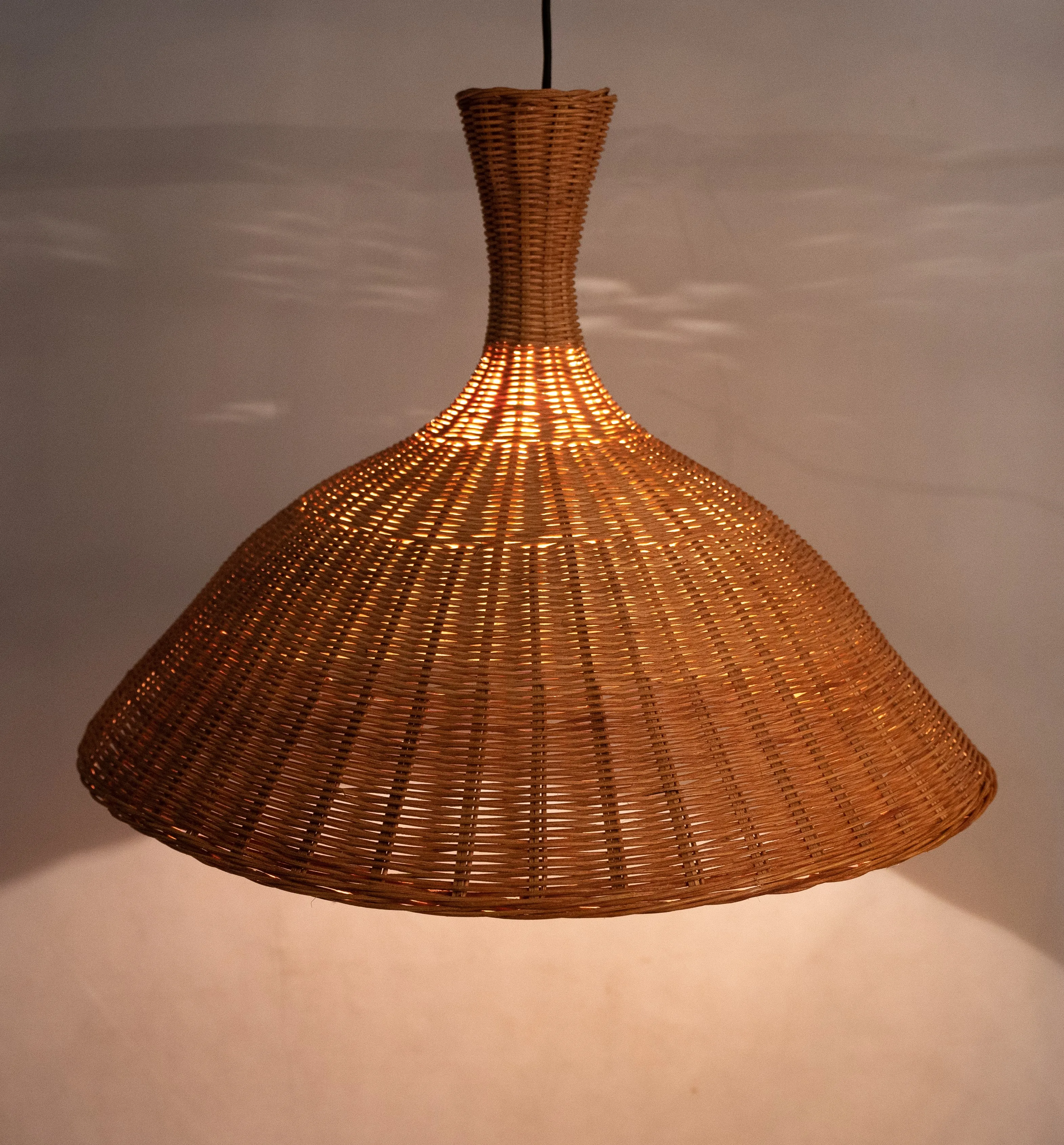 Handmade Lamp Rattan Wicker From Vietnam