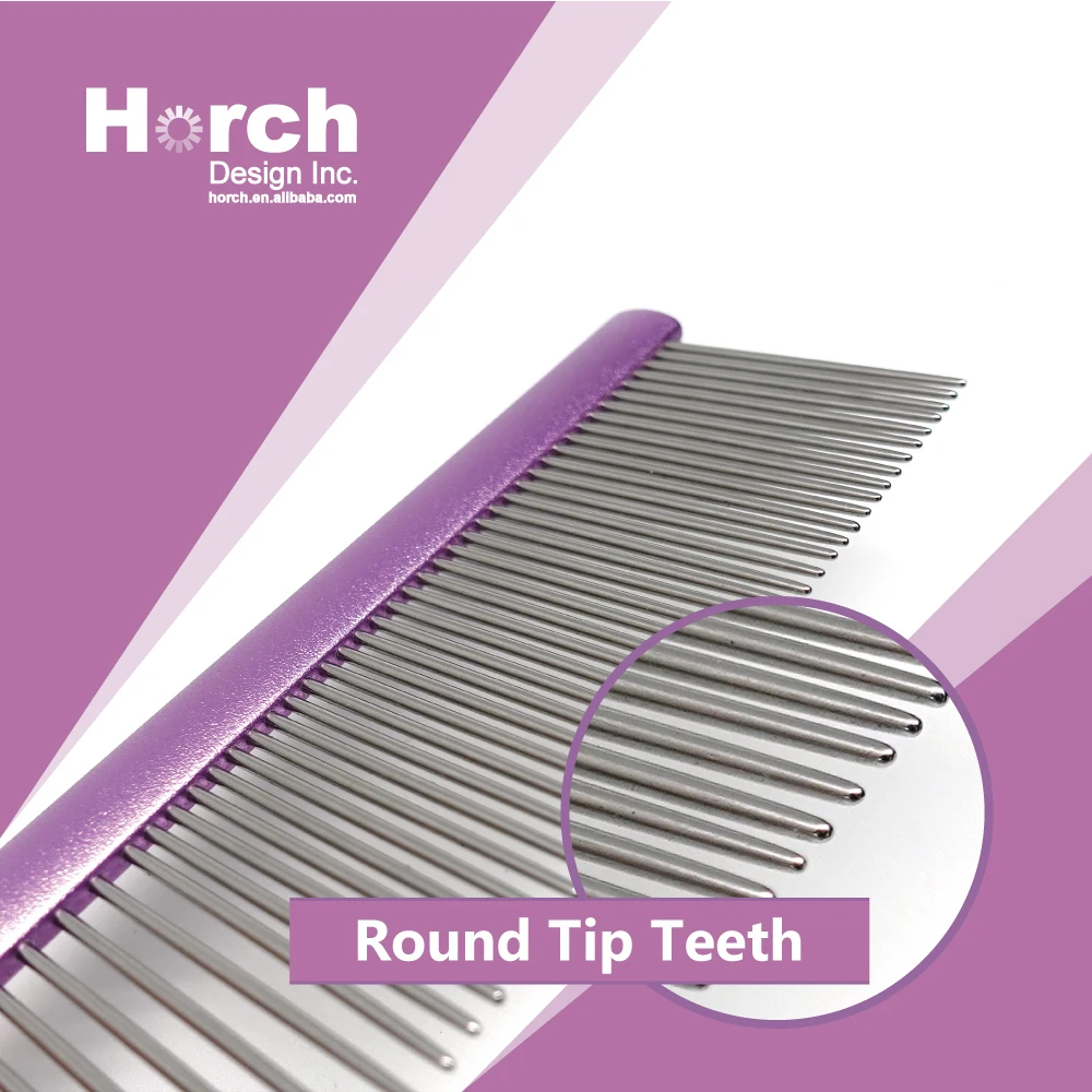 
Ultimate Touch Cat Shedding Flat Top Comb for House Cat Smooth Comb 