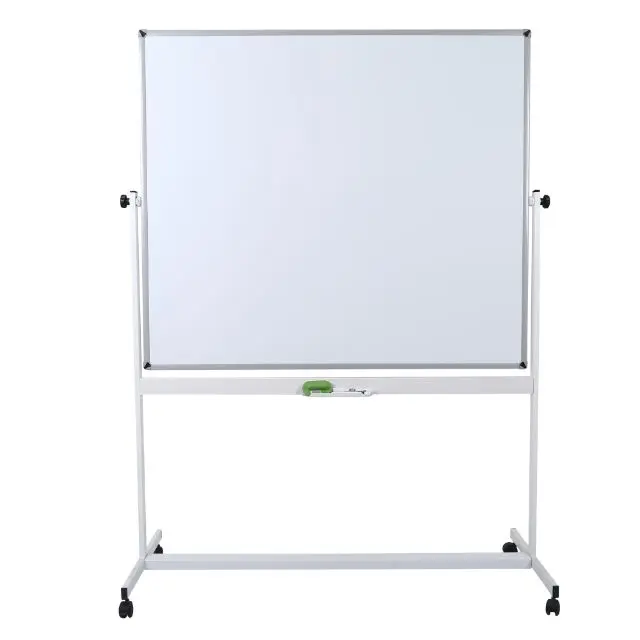  Single Double Sided Mobile Enamel Ceramic Magnetic Whiteboard 90x120cm 120x140cm