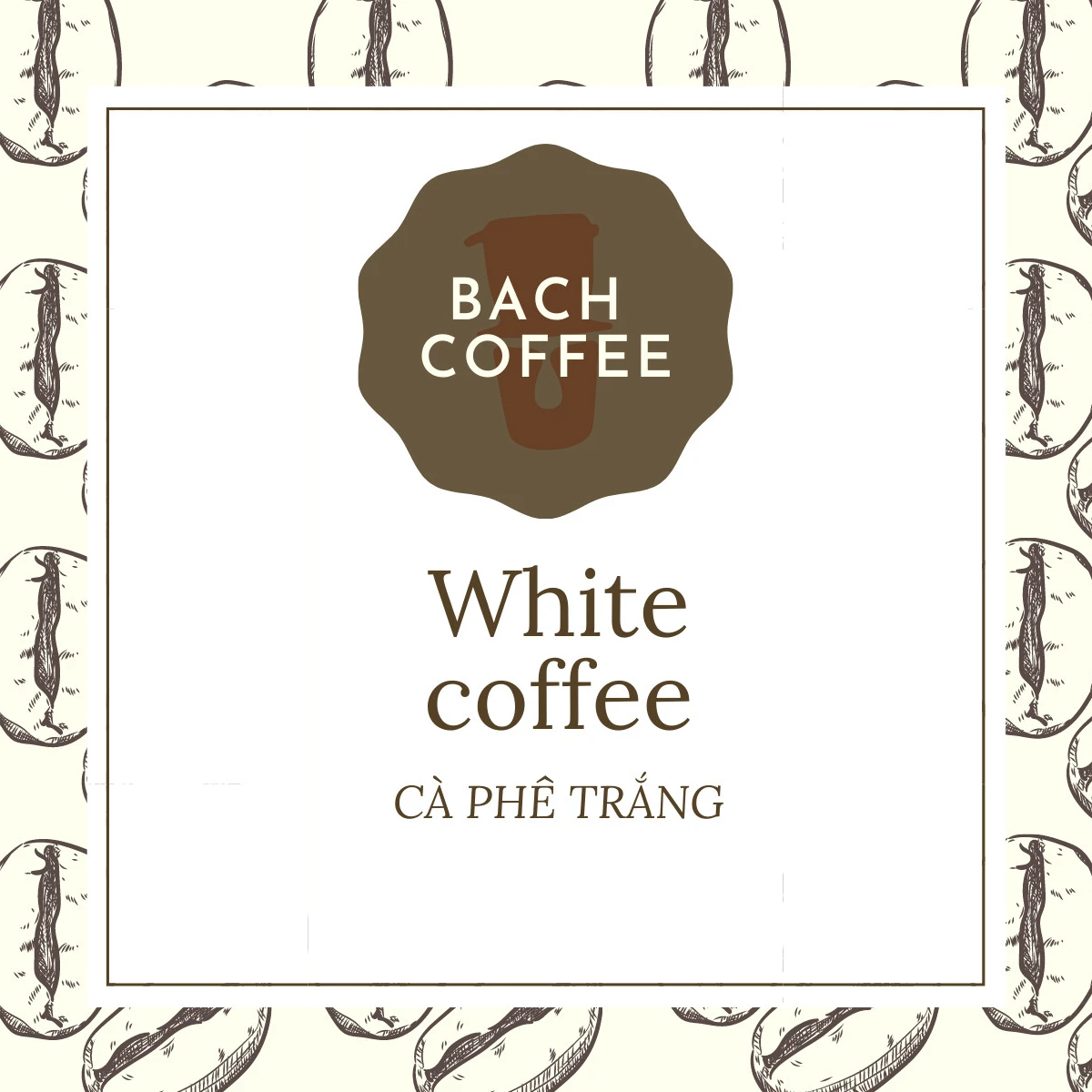 Roasted White Coffee Beans - White Coffee has up 50% more caffeine than fully-roasted coffee - Small Batch