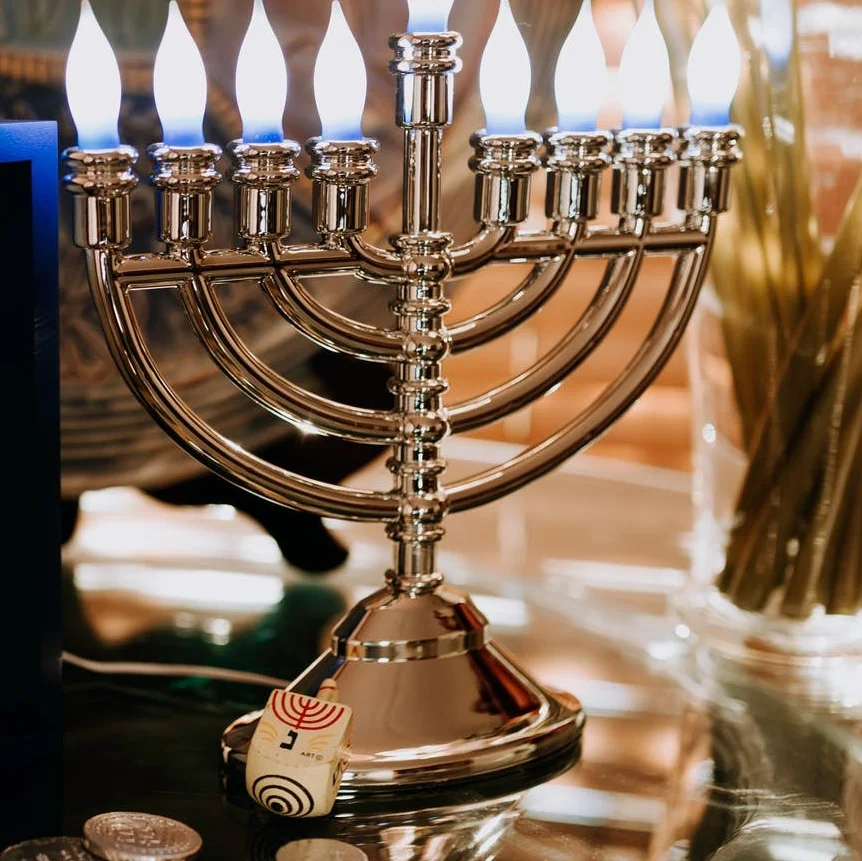 New Arrival Hanukkah Menorah Nine Branches Jewish Menorah Judaica Religious Candelabra